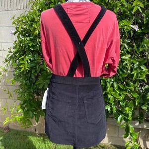 Vanilla Star Women’s Black Midi Coverall Jumper Skirt  Size 5 *